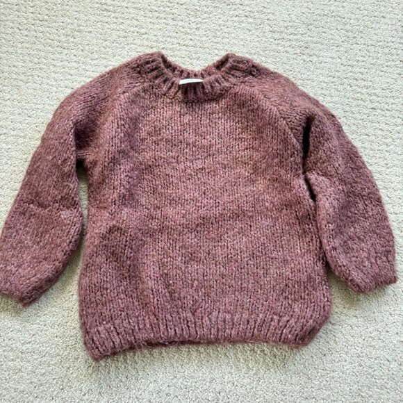 Zara chunky wool blend sweater - Picture 1 of 3